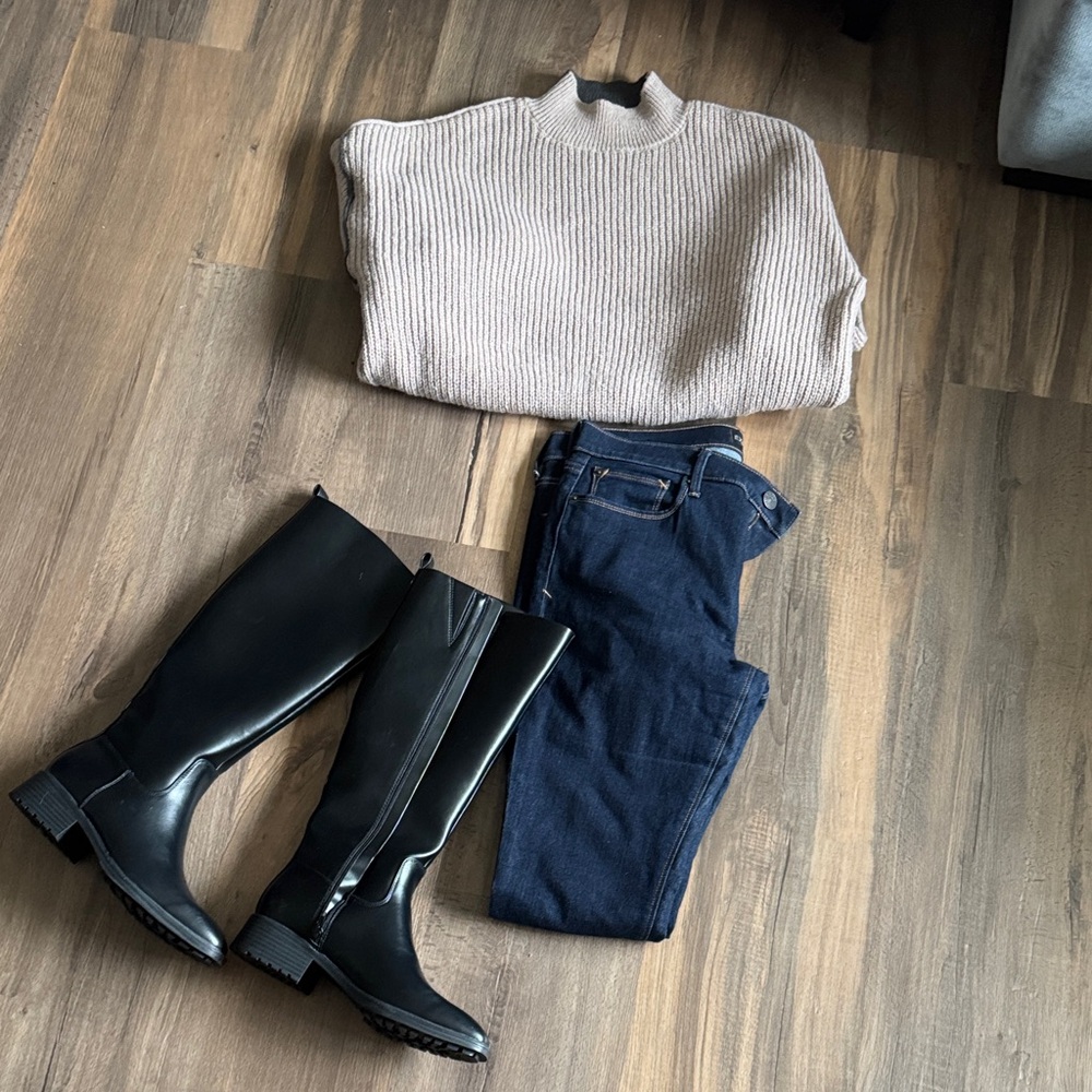 Express Dark Indigo Skinny Jeans - Picture 10 of 10
